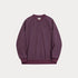 Vintage Red Baseball Collar Sweatshirt – Loose Pullover for Spring & Fall